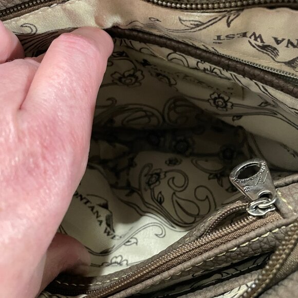 Montana West Shoulder Concealed Carry Purse / Bag Fringe Cowgirls Rodeo Western - Picture 8 of 16